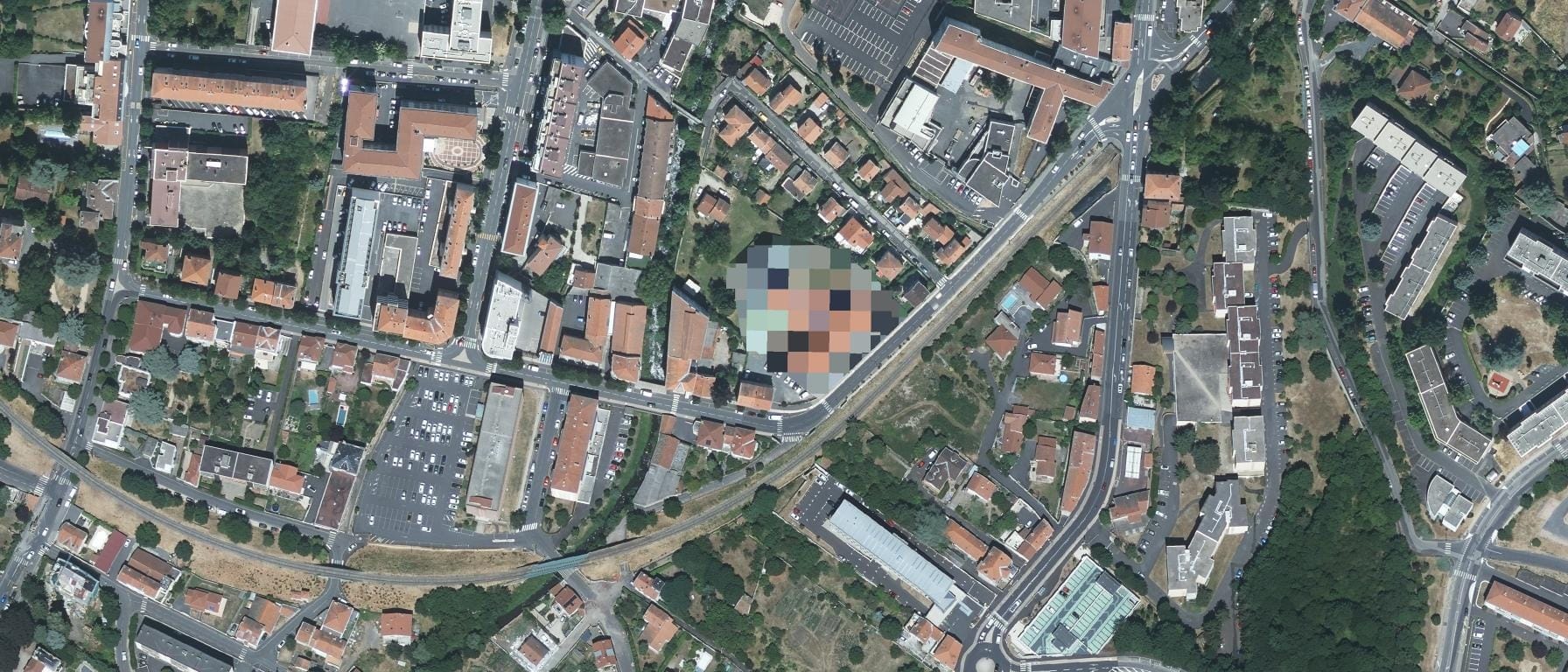 Vue aérienne de Organisme de formation-Centre de formation d'apprentis de la CCI Haute-Loire
