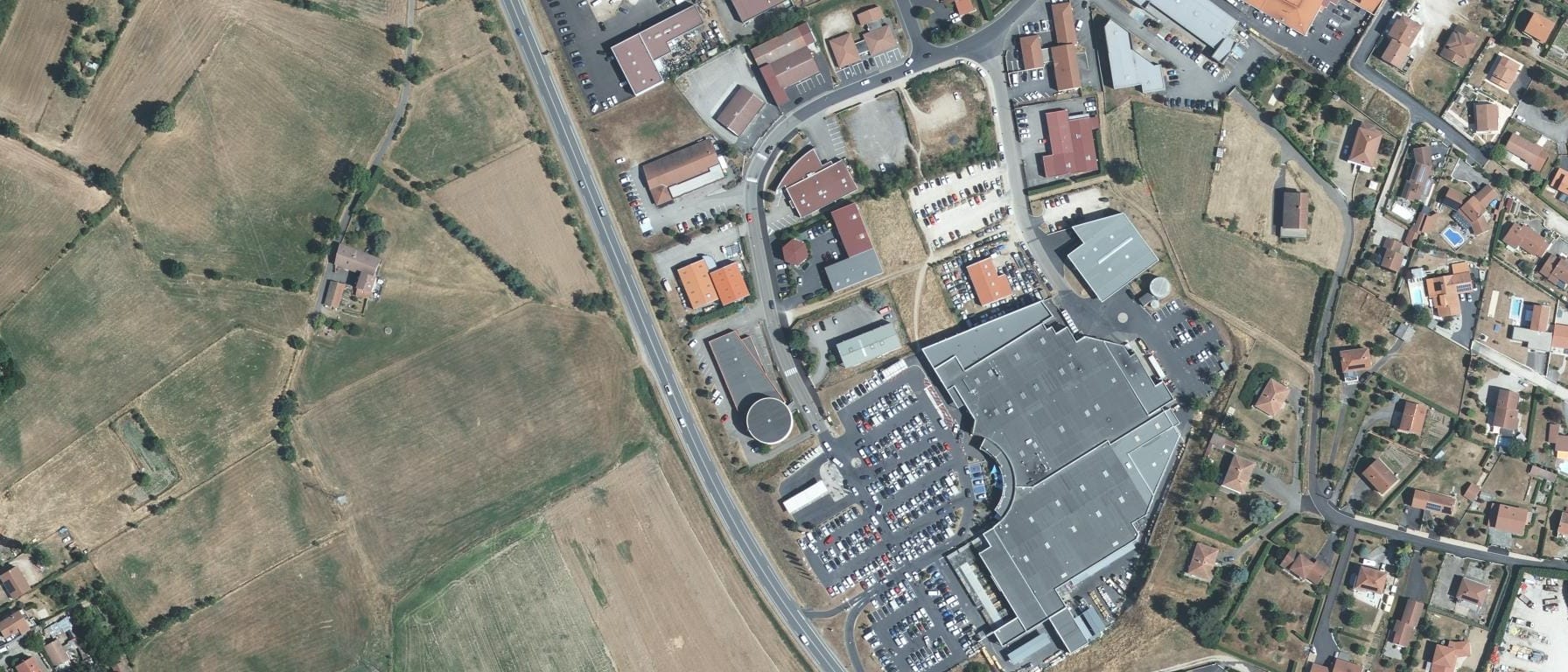 Vue aérienne de Site de Formation HILOZA MONISTROL-SUR-LOIRE