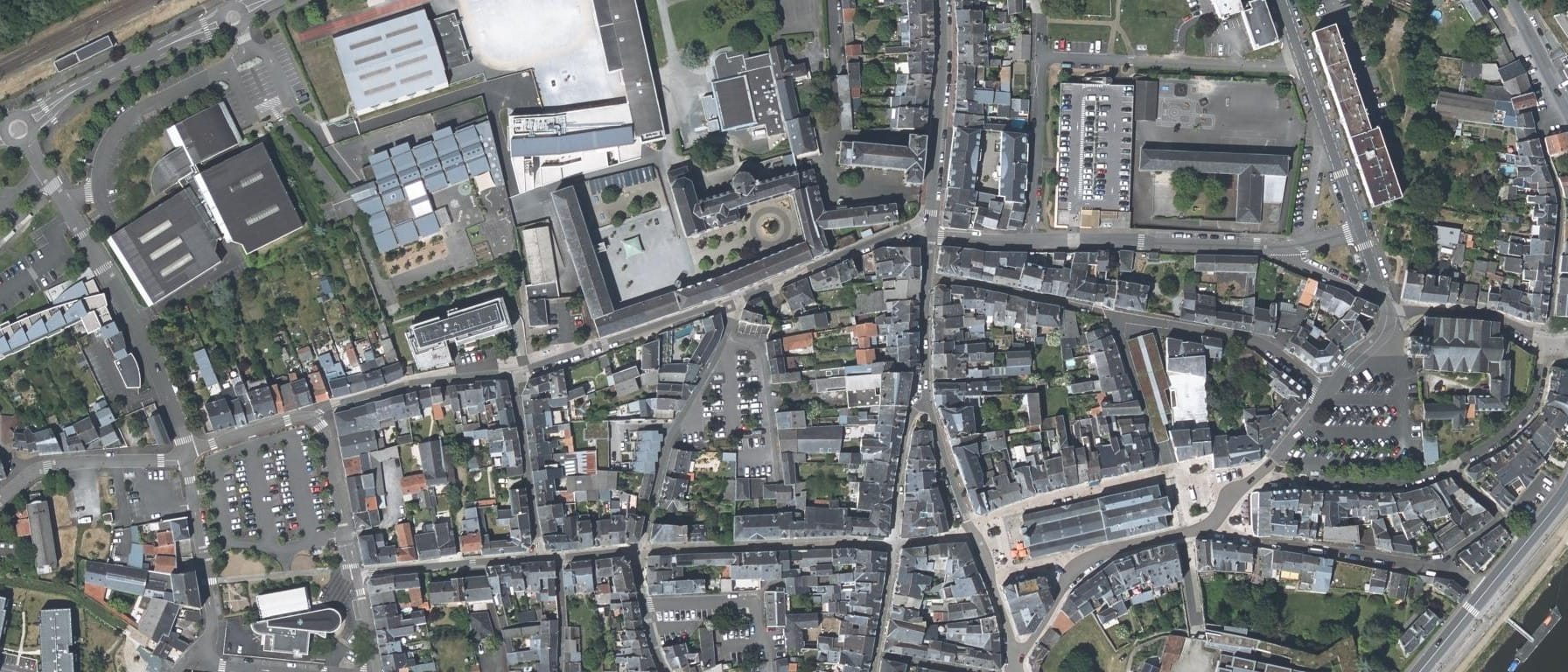 Vue aérienne de Lycée St Joseph