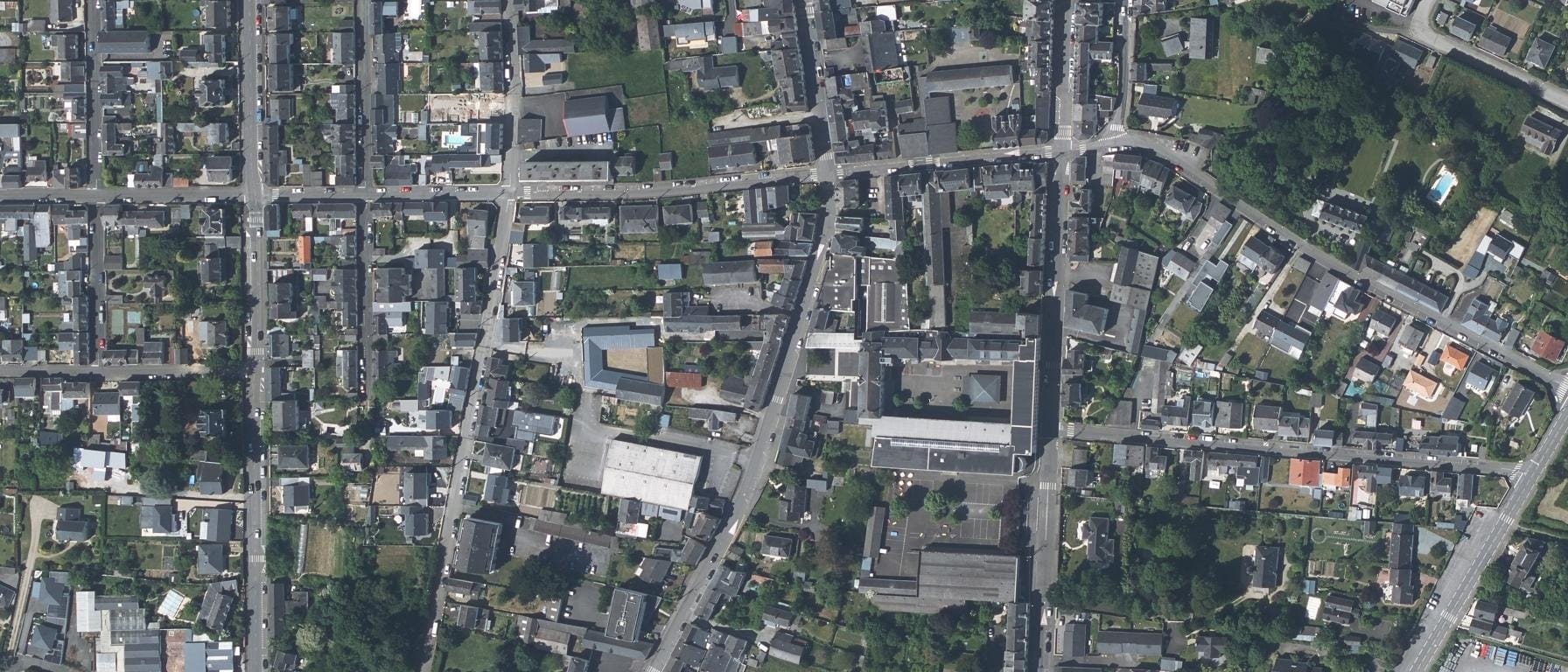 Vue aérienne de Lycée St Joseph