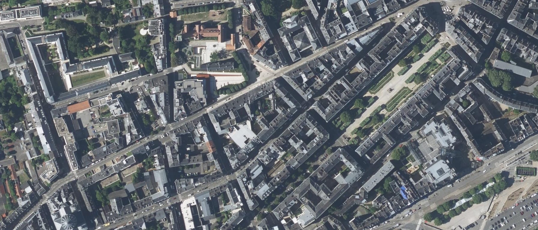 Vue aérienne de IMS Nantes