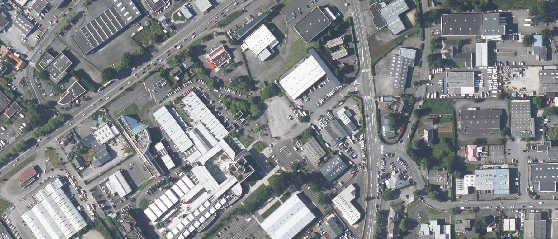 Vue aérienne de Site de formation d'apprentis de CMA Formation Nantes