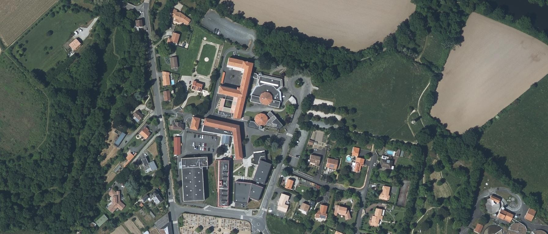 Vue aérienne de CFA FC Métiers de nos Territoires - UFA Charles Péguy