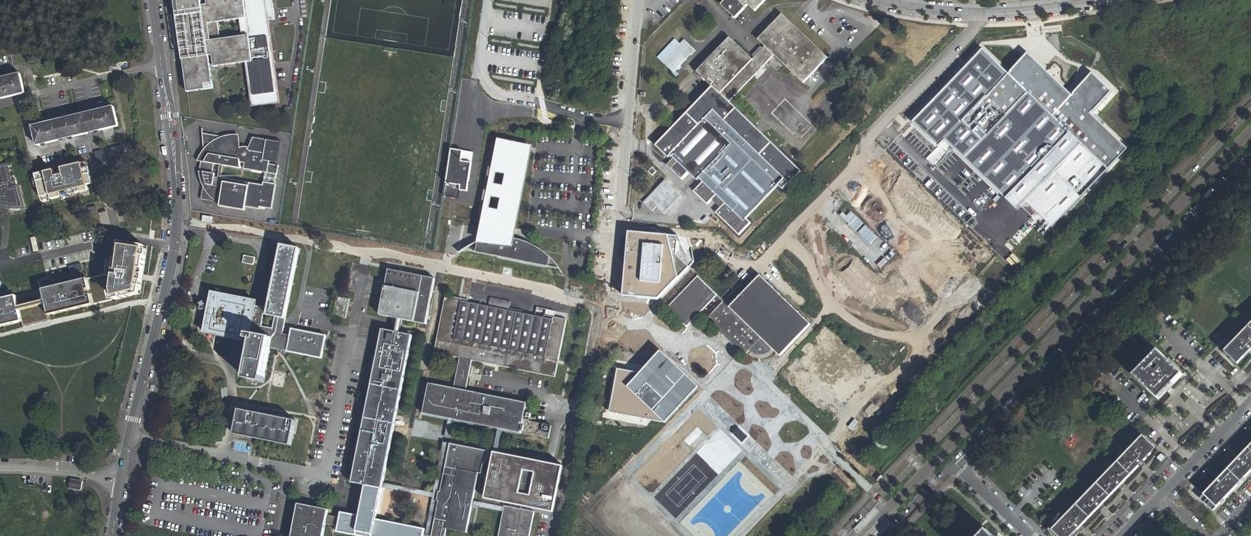 Vue aérienne de I.U.T. Saint-Nazaire