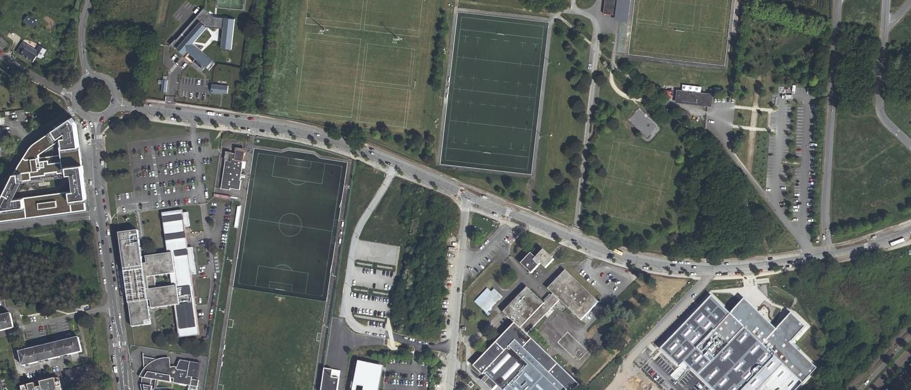 Vue aérienne de GRETA-CFA LOIRE-ATLANTIQUE - LP Heinlex