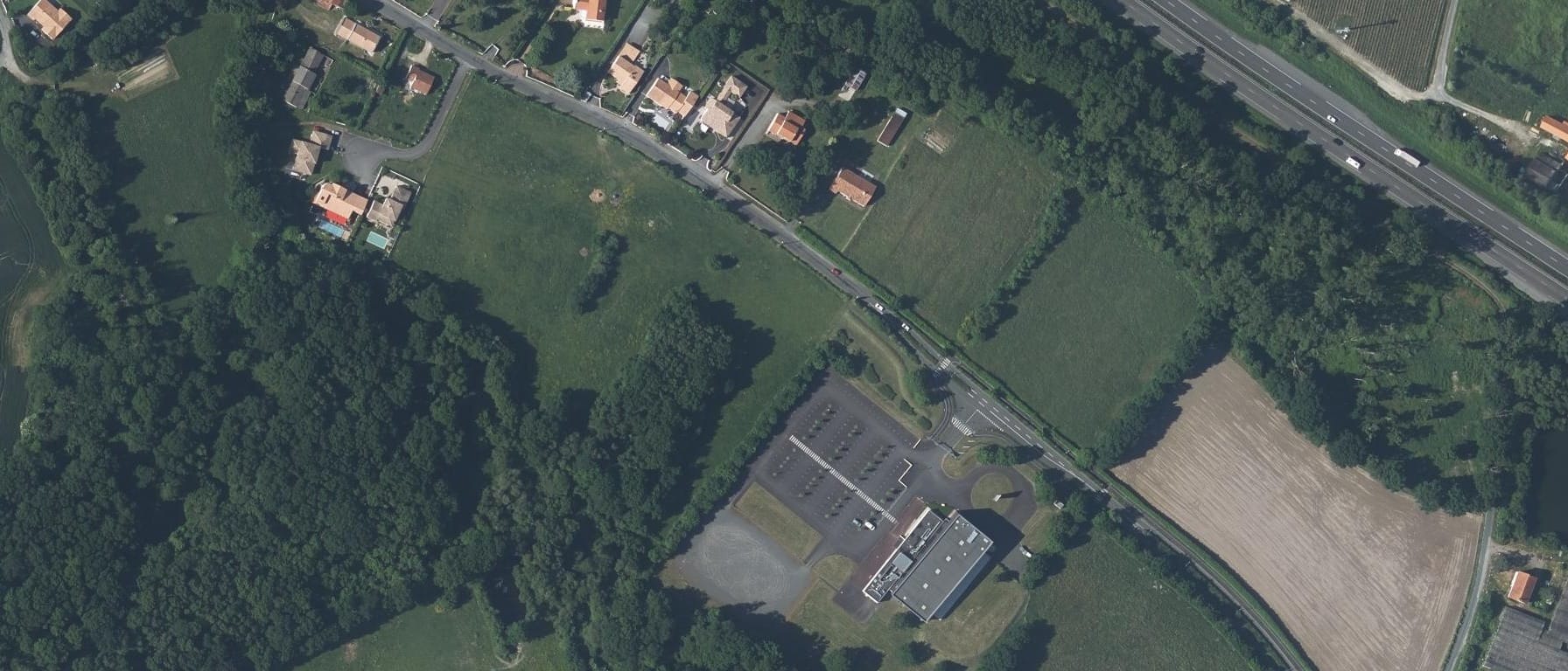 Vue aérienne de LGT La Herdrie