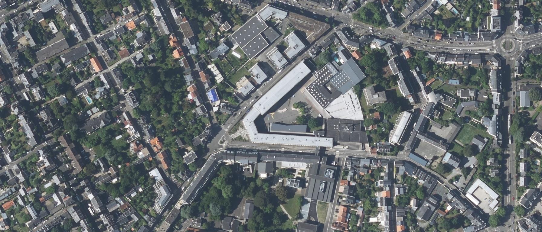 Vue aérienne de CFA Saint Félix La Salle - OGEC Nantes Erdre