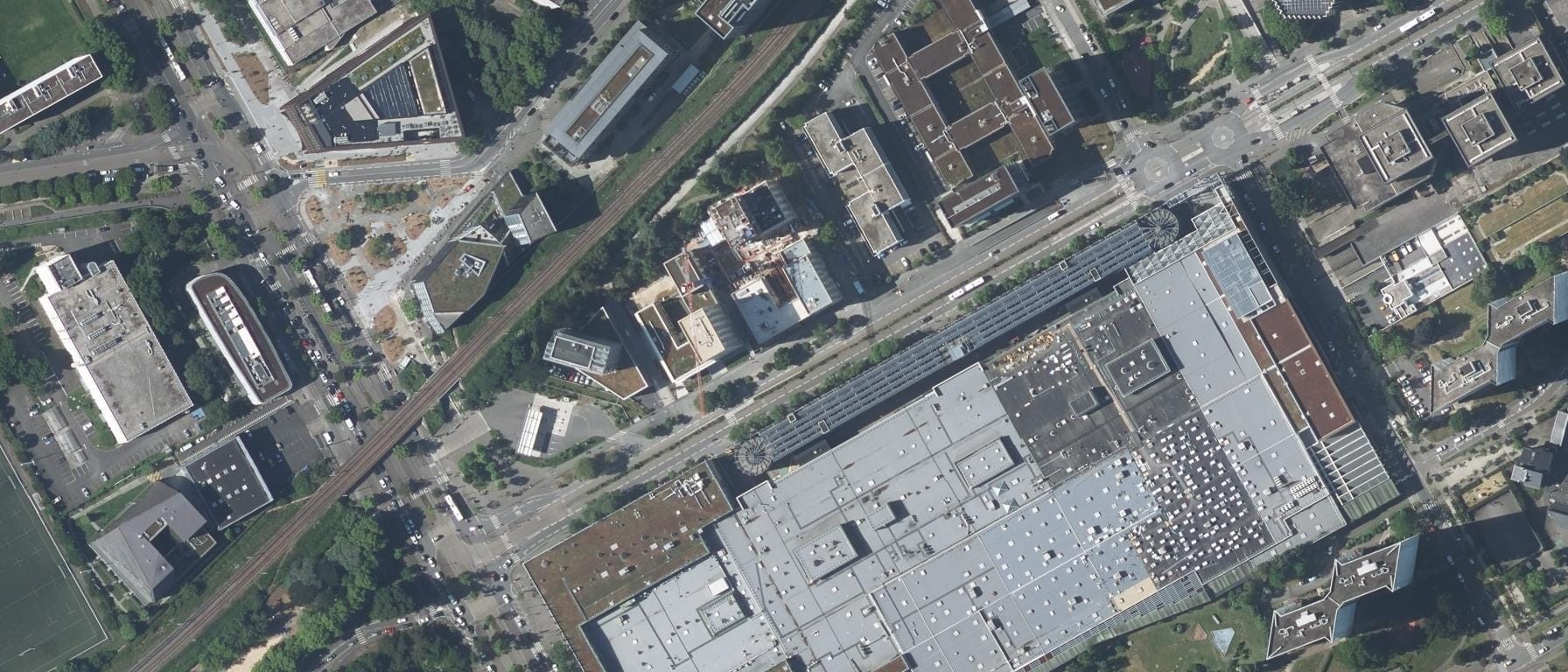 Vue aérienne de OF - CFA de SESAM FORMATION - Nantes