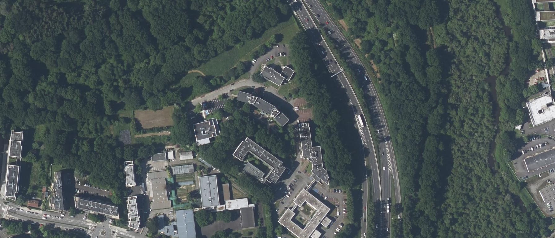 Vue aérienne de Ecole Supérieure des Professions Immobilières ESPI Nantes (44) (44)