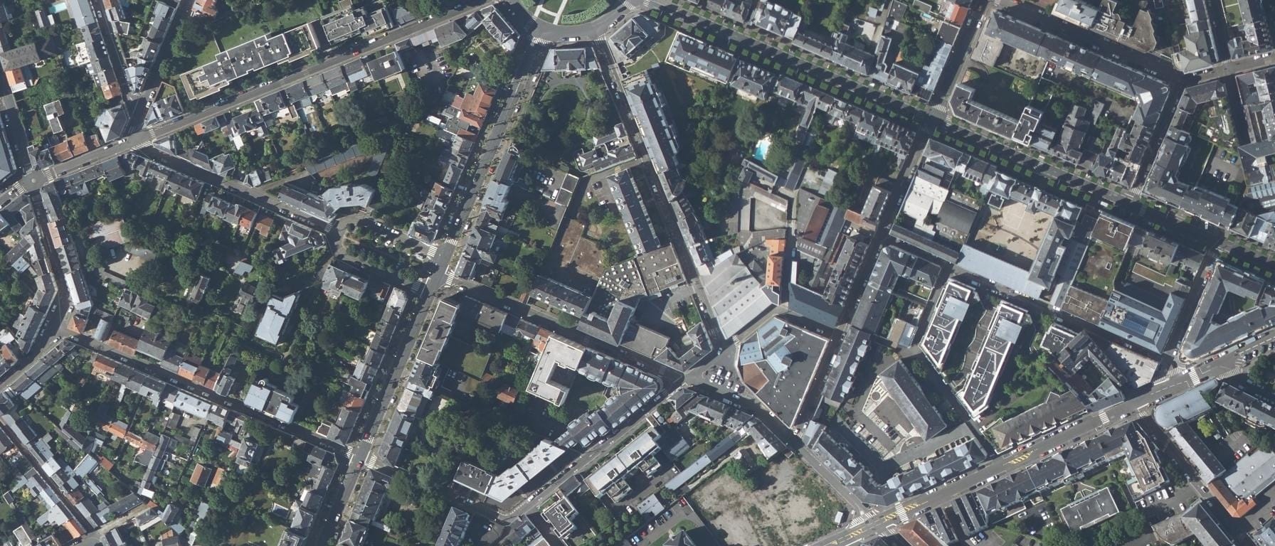 Vue aérienne de EPITECH - Campus de Nantes (44)