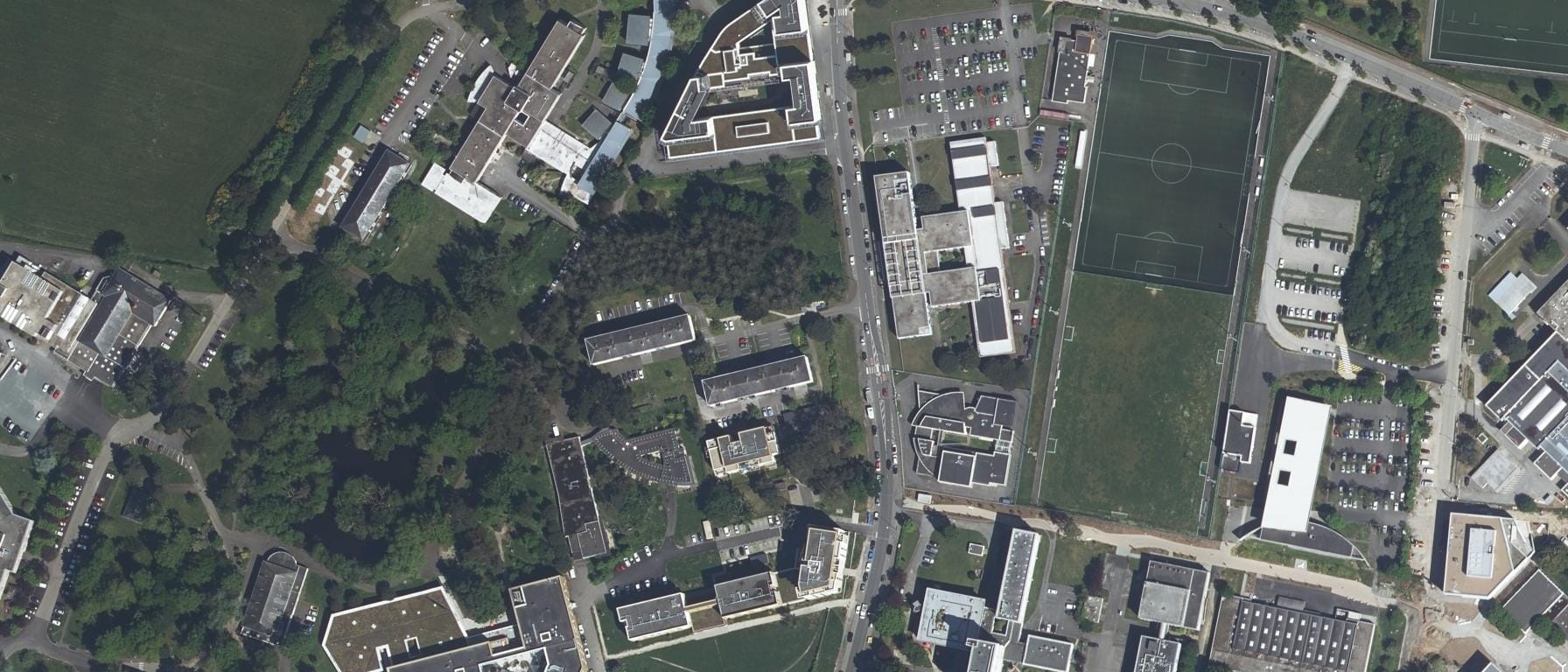Vue aérienne de CMA FORMATION Saint Nazaire