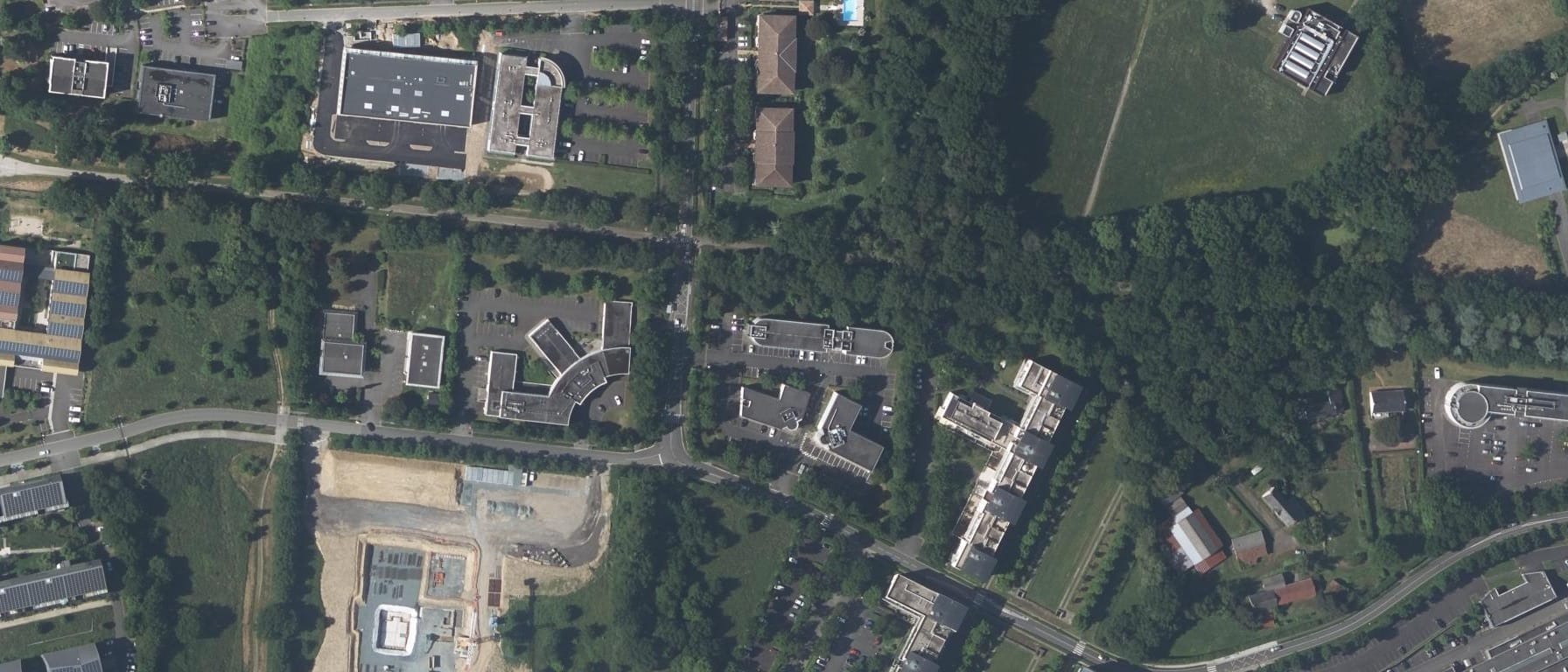 Vue aérienne de Groupe Alternance Nantes