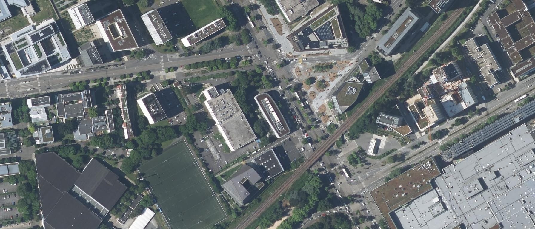 Vue aérienne de IFAG - Nantes (44)