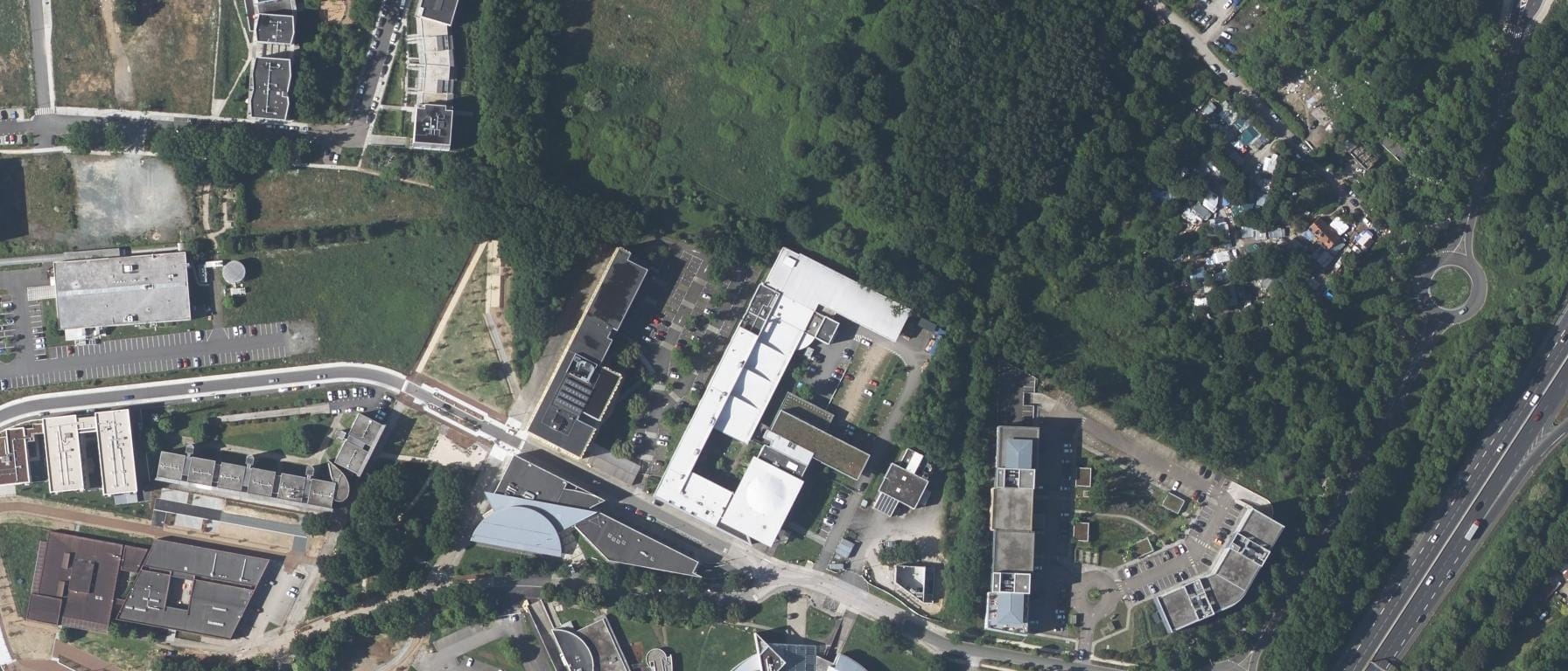 Vue aérienne de CFA de l'ESB
