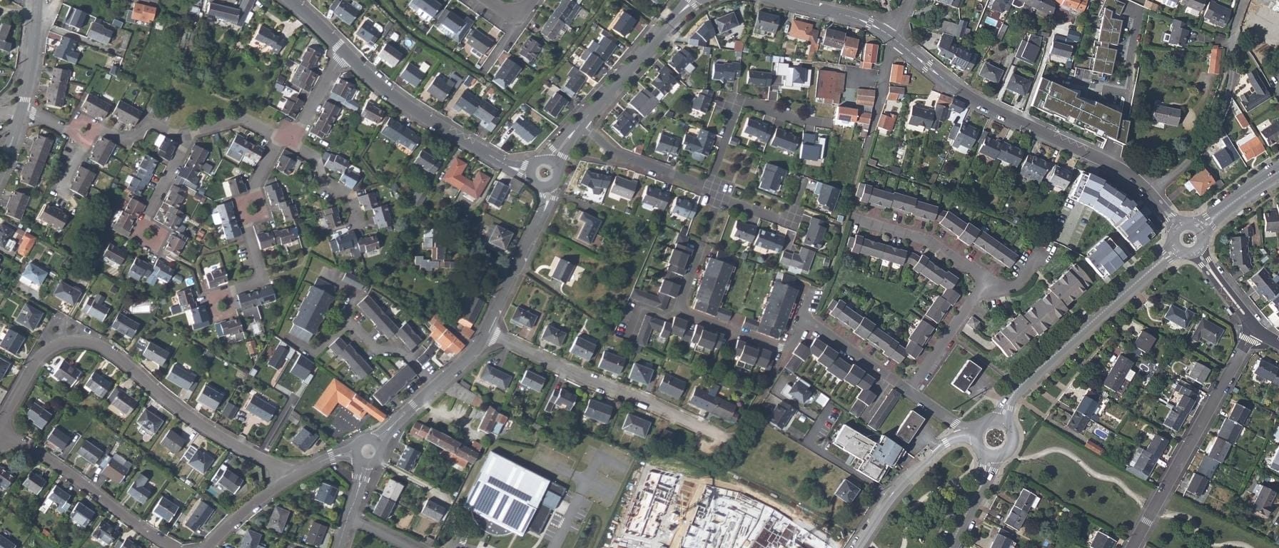 Vue aérienne de ECOFAC Nantes (Saint-Herblain - 44)