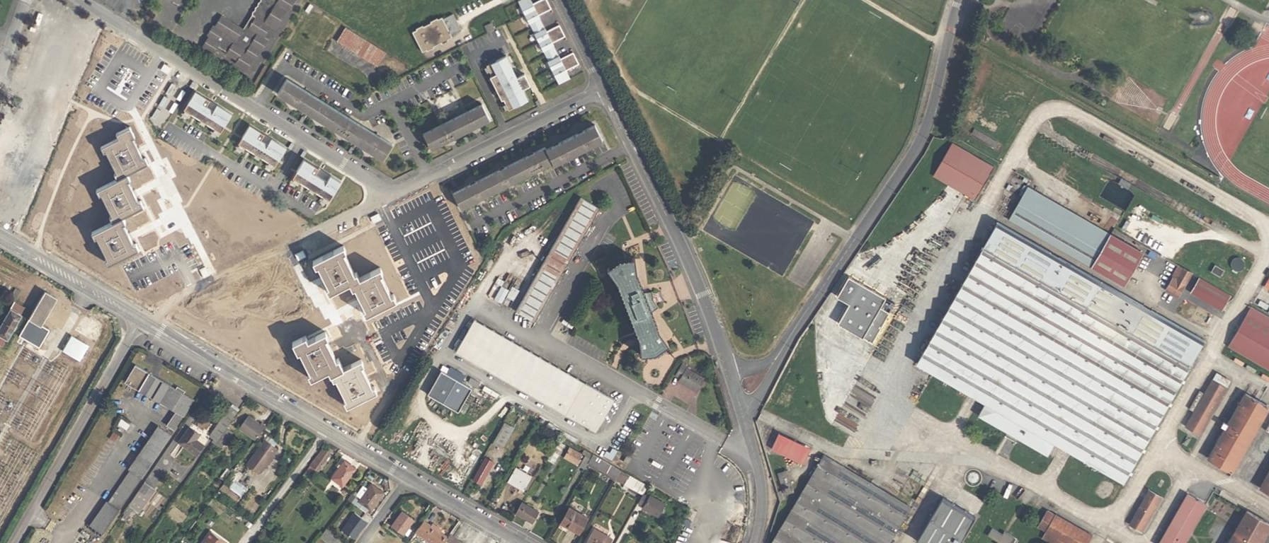Vue aérienne de Lycée Bernard Palissy