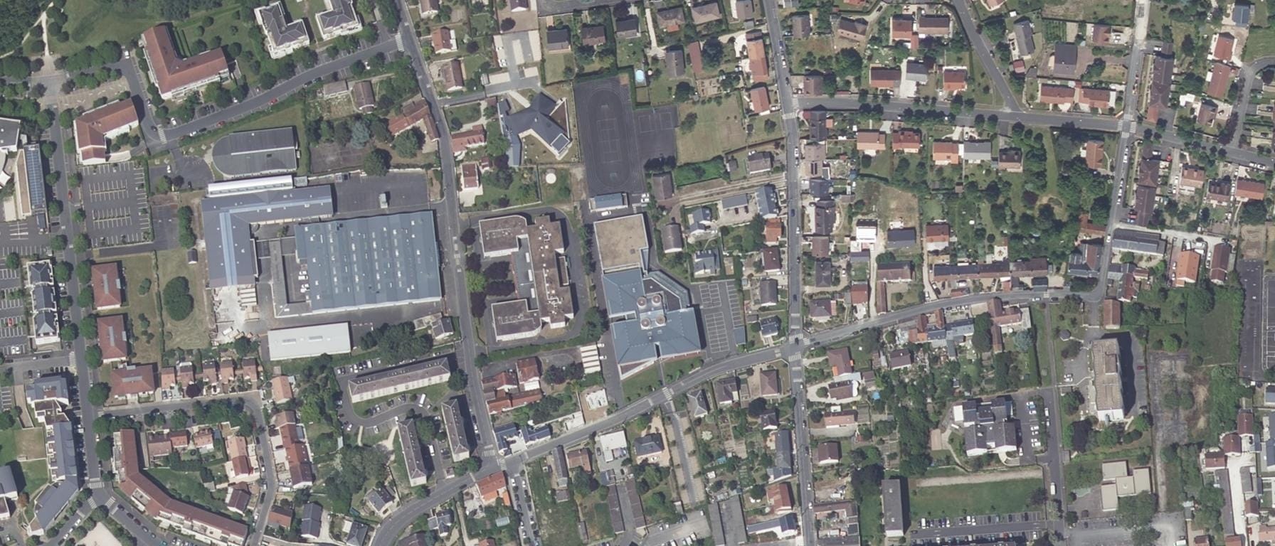 Vue aérienne de CFA ORLEANS METROPOLE