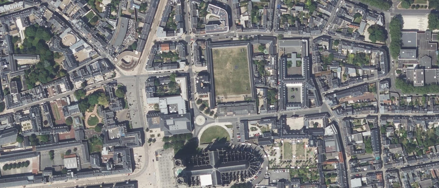Vue aérienne de ENSA Paris - Val de Seine / ESAD Orléans