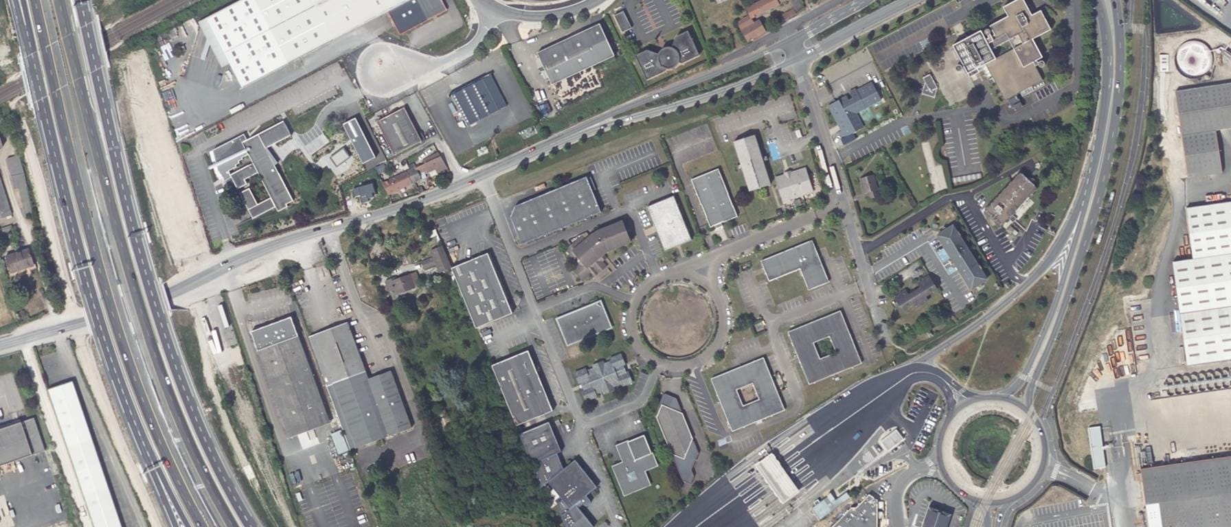 Vue aérienne de CAMPUS PROMOTRANS ORLEANS