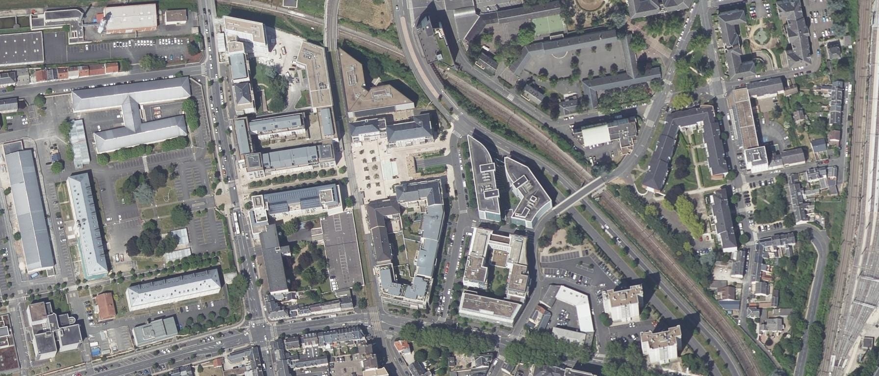 Vue aérienne de PIGIER Orléans (45)