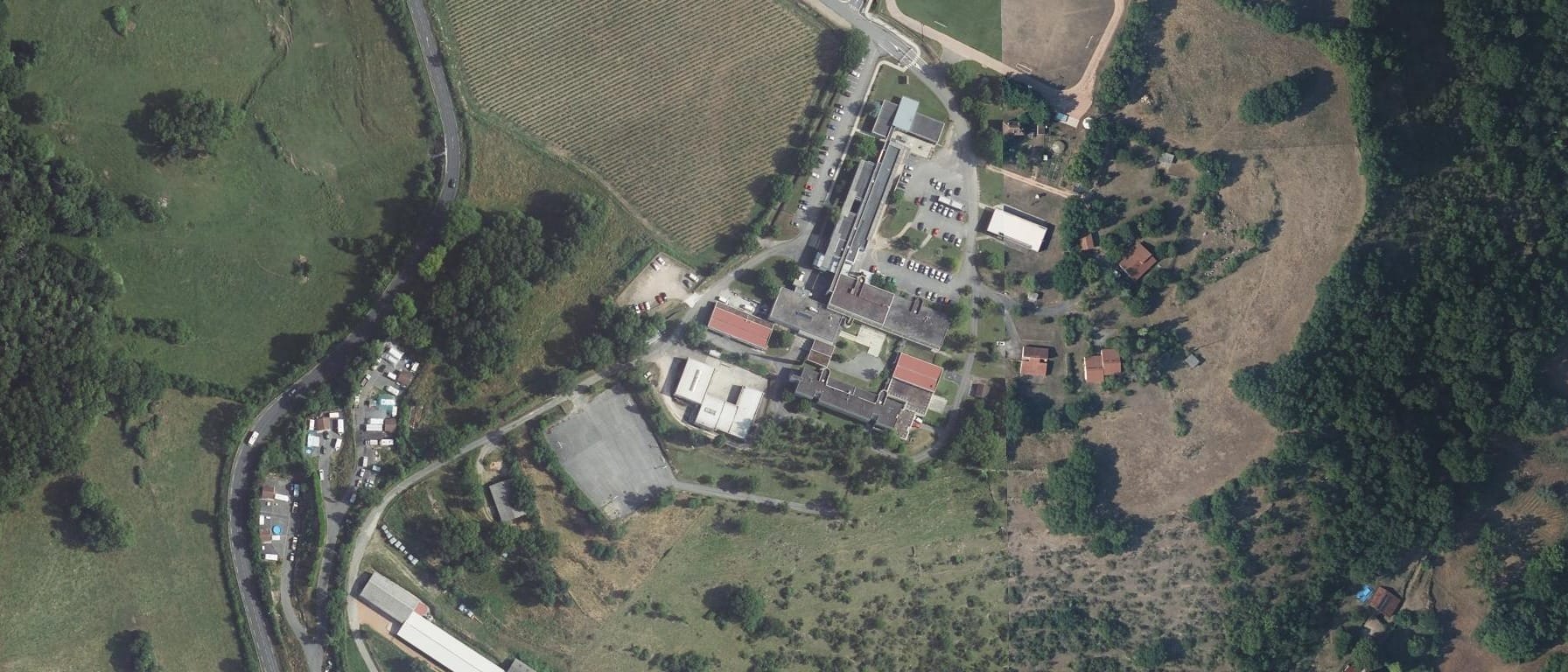 Vue aérienne de L.E.G.T.A. la Vinadie