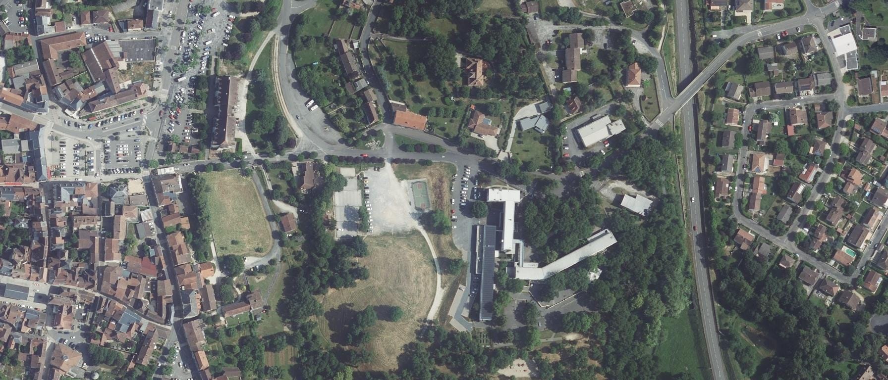 Vue aérienne de CFA Agricole du Lot - Gramat