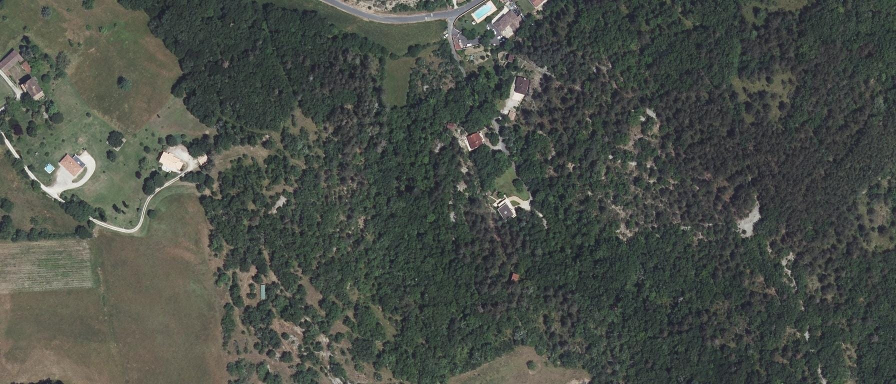 Vue aérienne de Antenne de Cahors de l'INSPÉ Toulouse Occitanie Pyrénées / Université Toulouse 2 Jean Jaurès