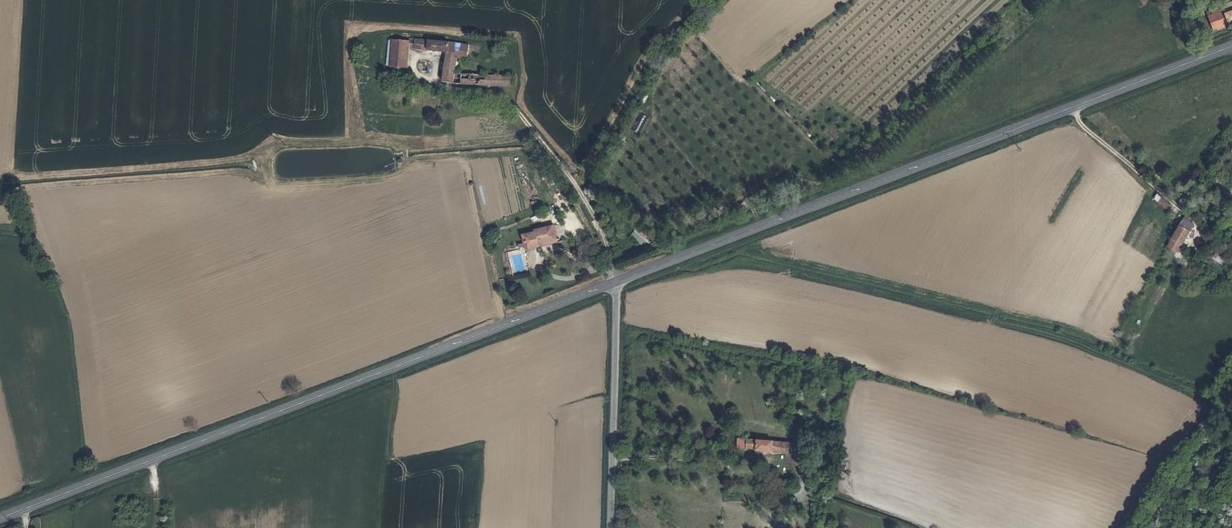 Vue aérienne de Lycée professionnel Jacques De Romas