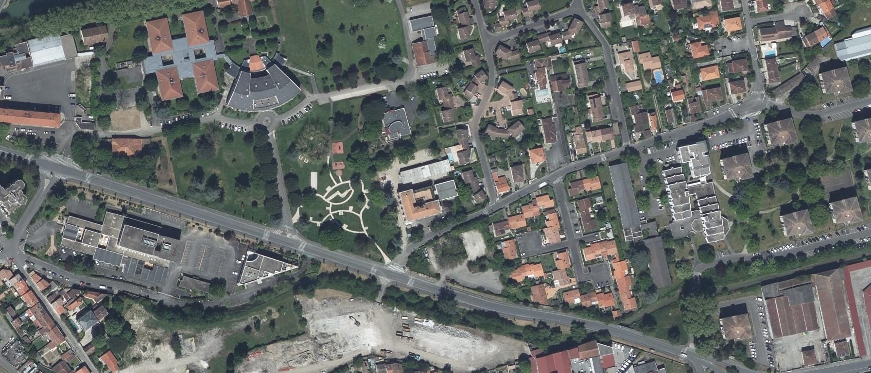 Vue aérienne de IFMEM Agen