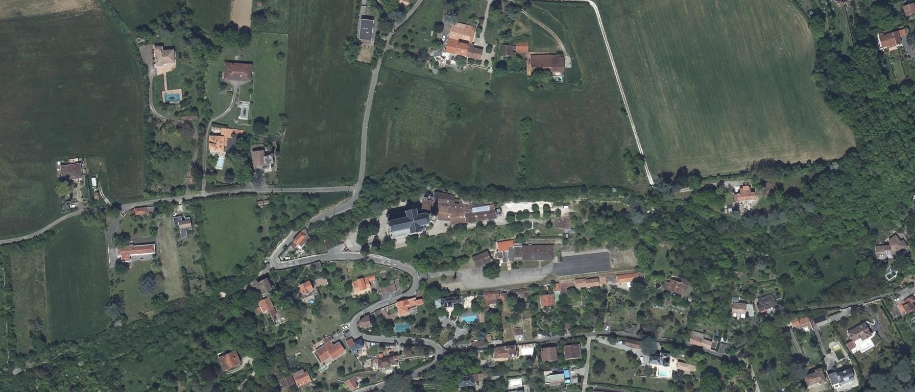 Vue aérienne de Lycée professionnel Agricole L ERMITAGE