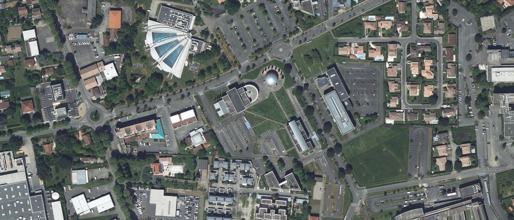 Vue aérienne de Département universitaire de sciences d'Agen