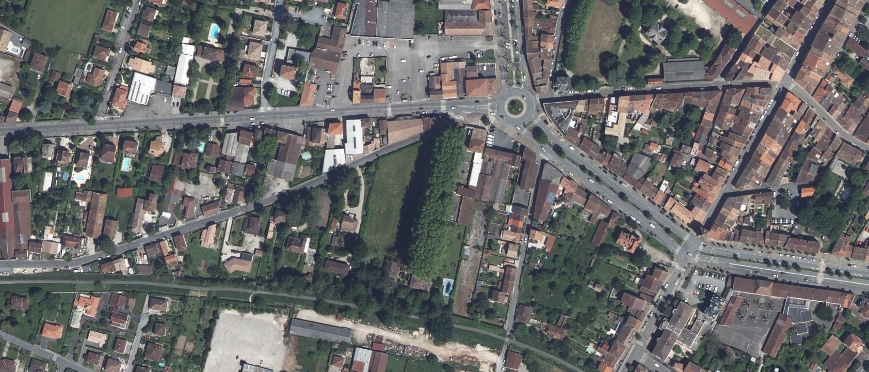 Vue aérienne de SUD MANAGEMENT VILLENEUVE