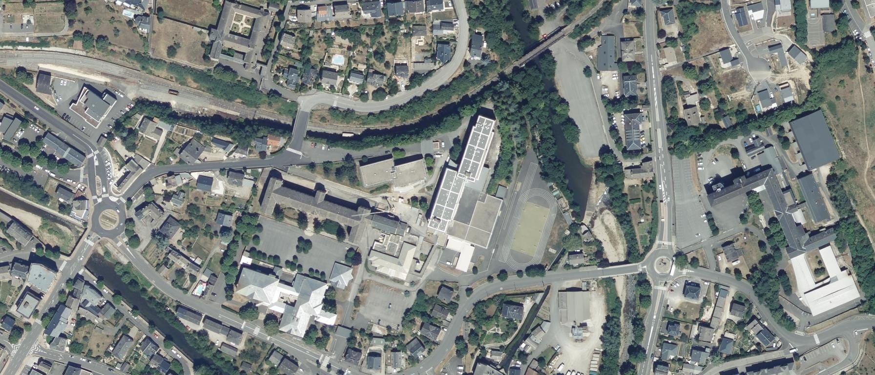 Vue aérienne de Lycée Chaptal