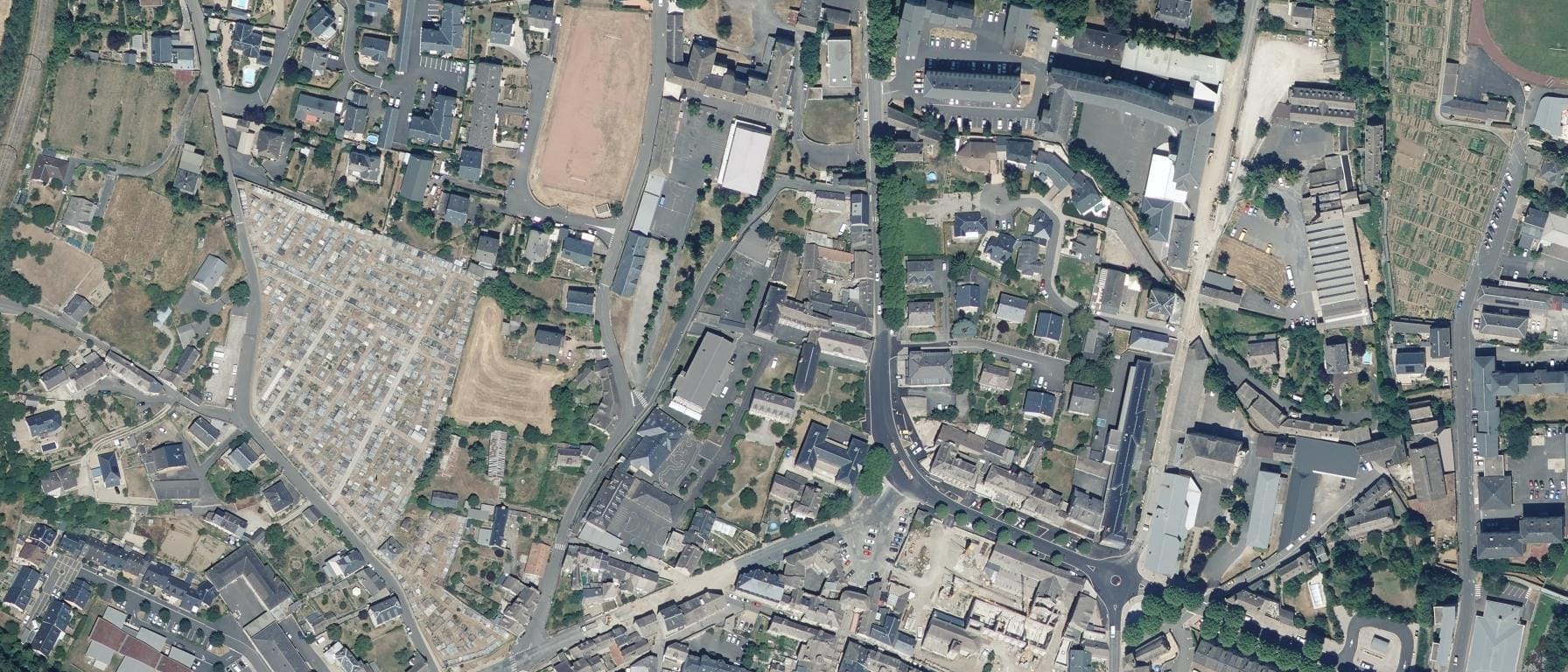 Vue aérienne de Lycée Saint-Joseph