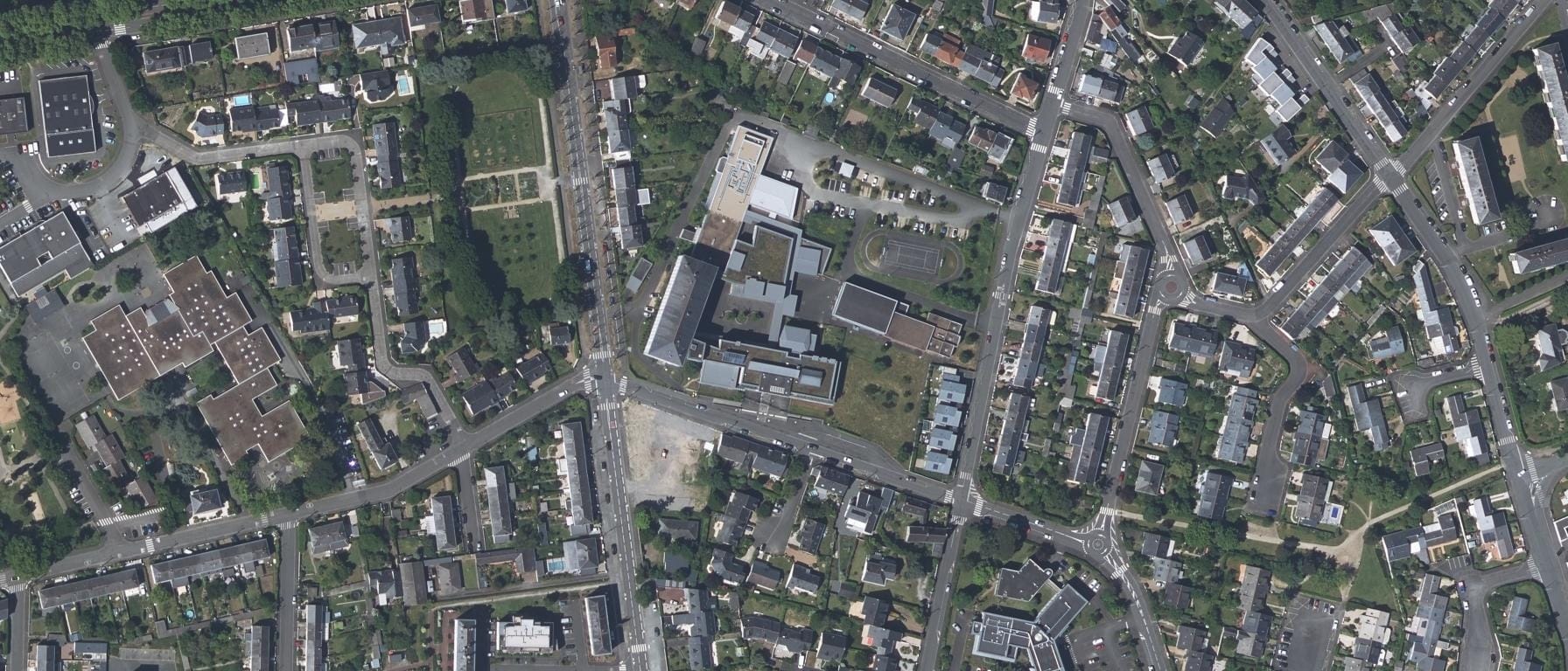 Vue aérienne de Lycée professionnel Simone VEIL