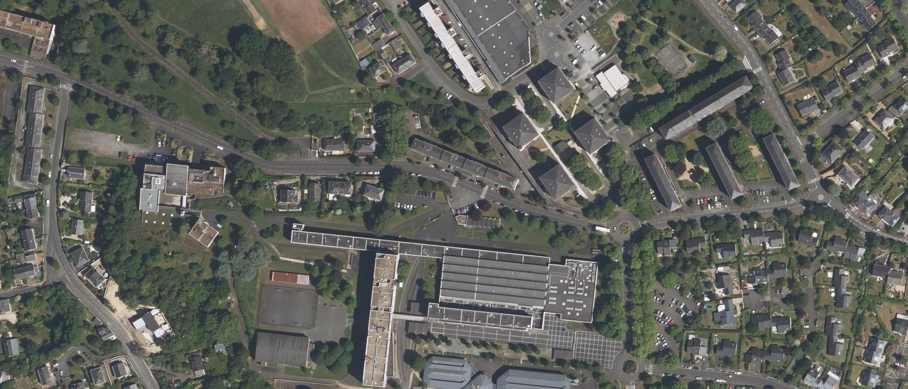 Vue aérienne de Lycée polyvalent Sadi Carnot - Jean Bertin
