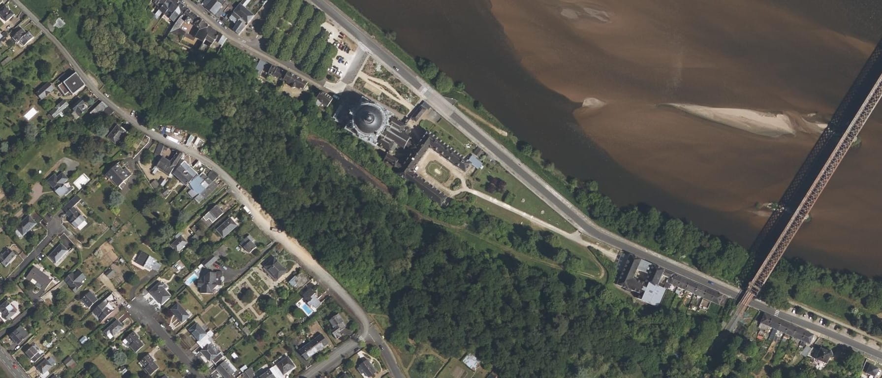 Vue aérienne de CFA ECML - LP Les Ardilliers