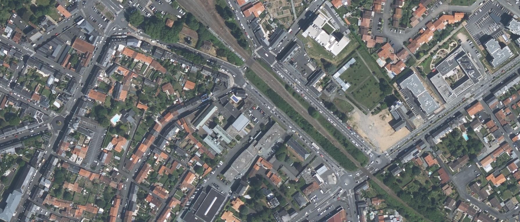 Vue aérienne de Lycée agricole Les 3 Provinces