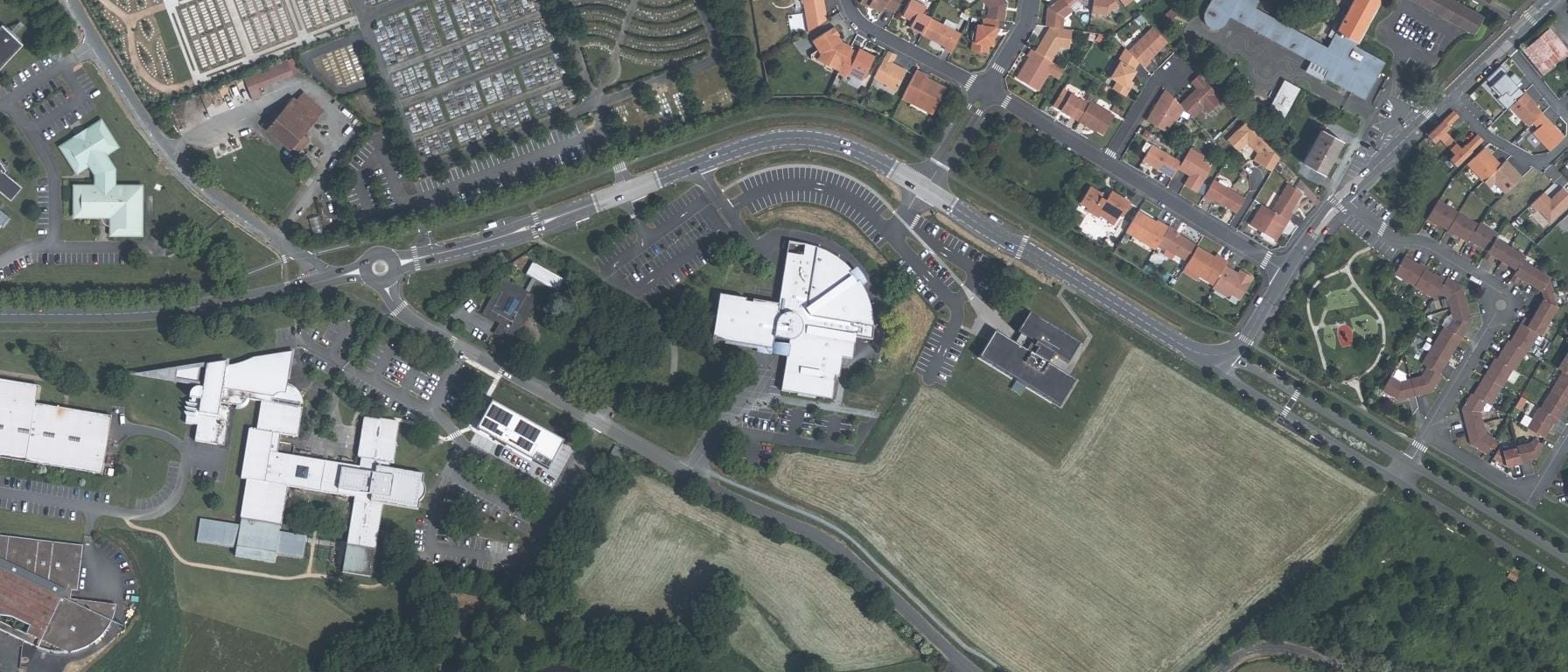 Vue aérienne de I.U.T. Angers-Cholet - Site de Cholet