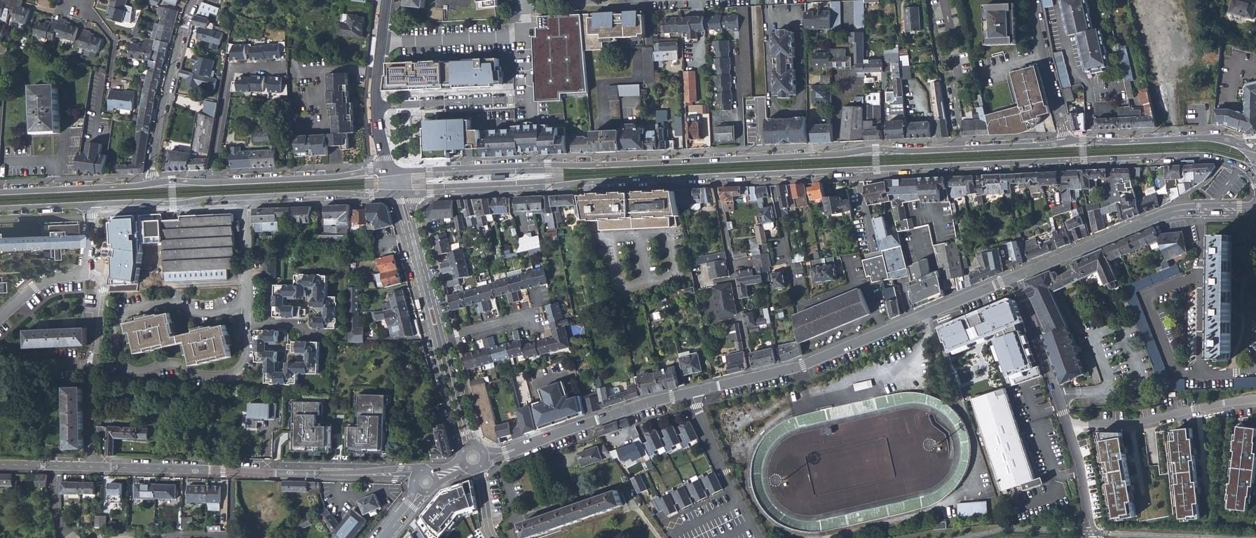 Vue aérienne de Groupe Alternance Angers