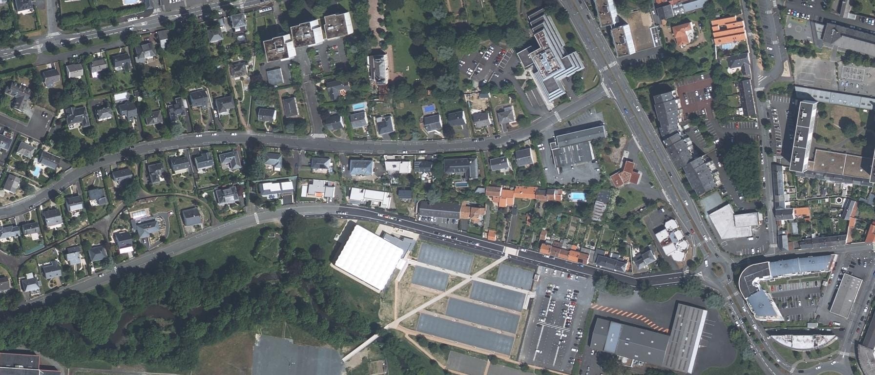 Vue aérienne de ECOLE SUPERIEURE DE L’ALTERNANCE CHOLET