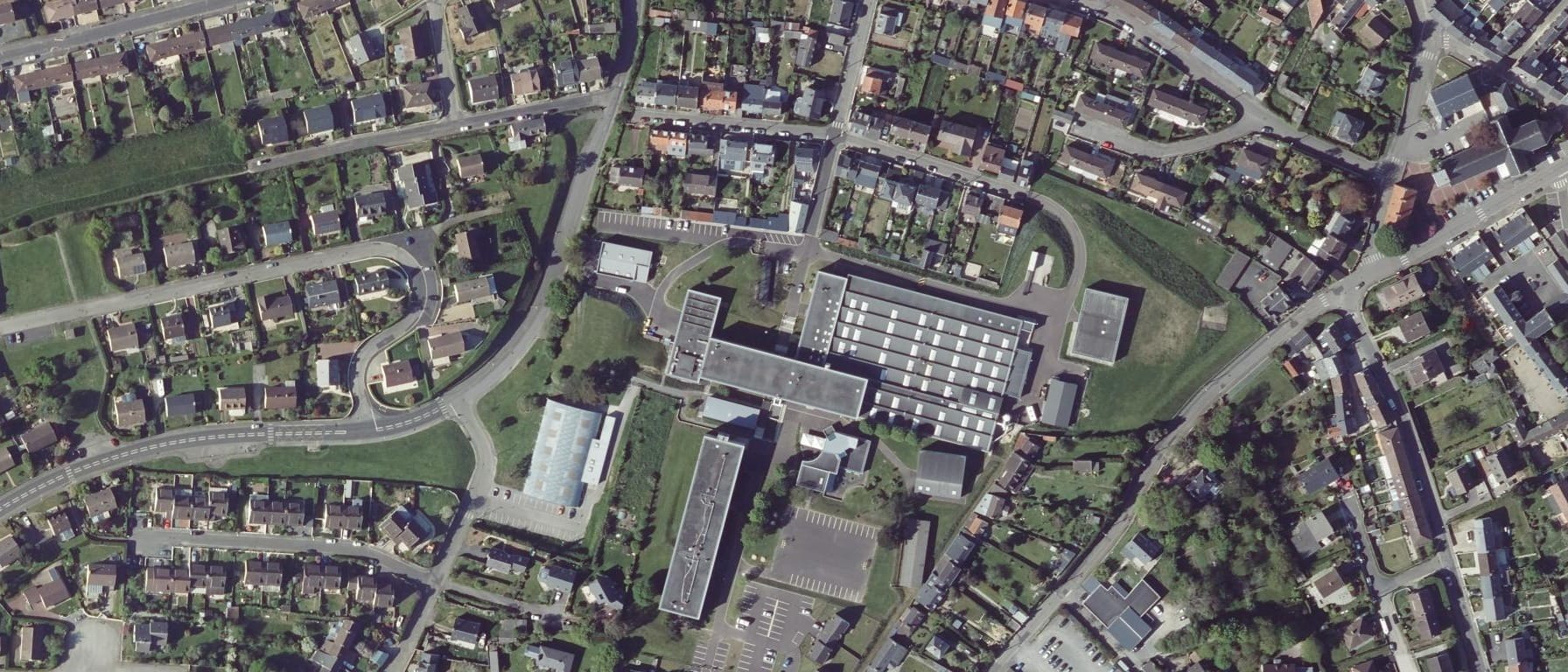Vue aérienne de IFPRA - Lycée professionnel Edmond Doucet