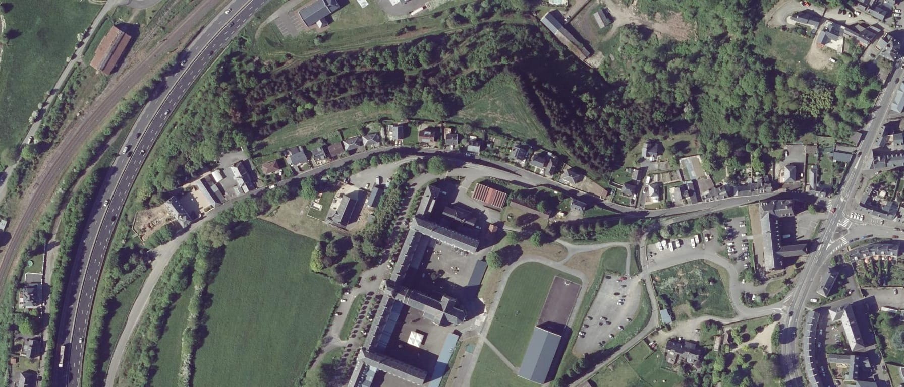 Vue aérienne de Lycée Notre Dame De La Providence