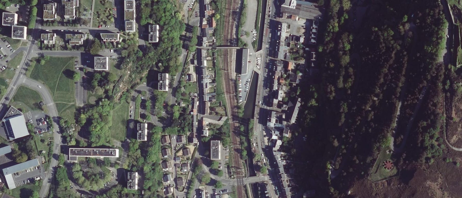 Vue aérienne de CFA FIM antenne Cherbourg (Cherbourg-en-Cotentin - 50)