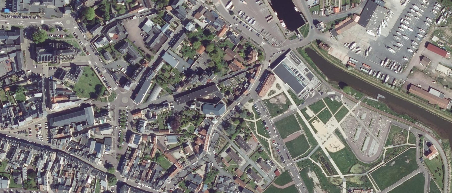 Vue aérienne de Lycée Sivard De Beaulieu