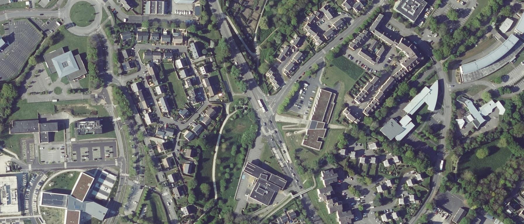 Vue aérienne de IUT GRAND OUEST NORMANDIE - Pôle de Cherbourg - Site de Cherbourg-en-Cotentin