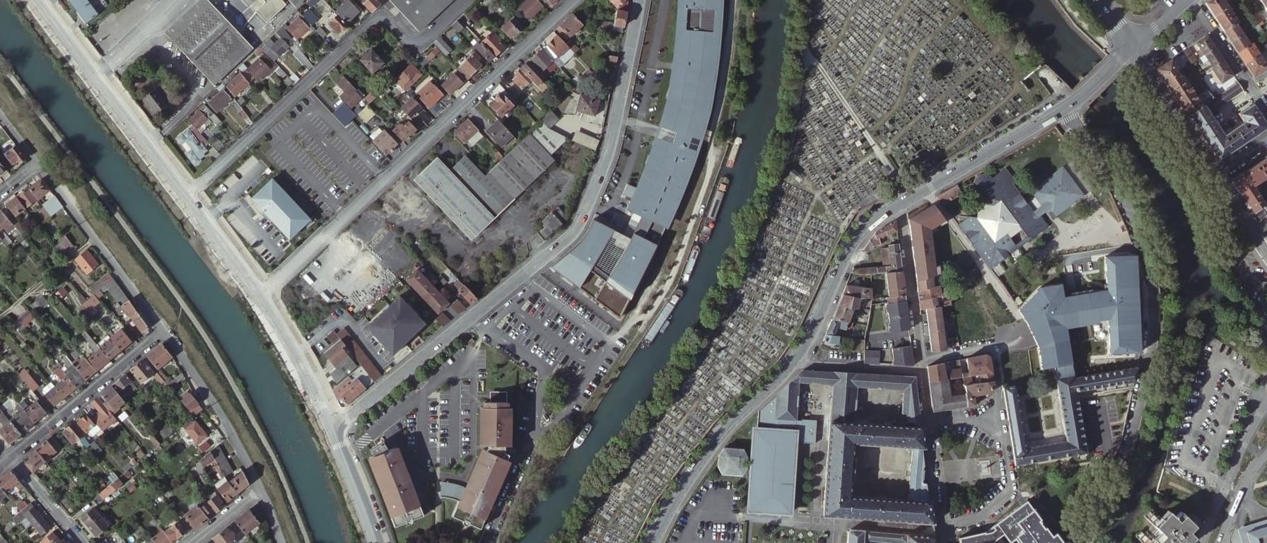 Vue aérienne de INSPE de Reims - Antenne de Châlons-en-Champagne