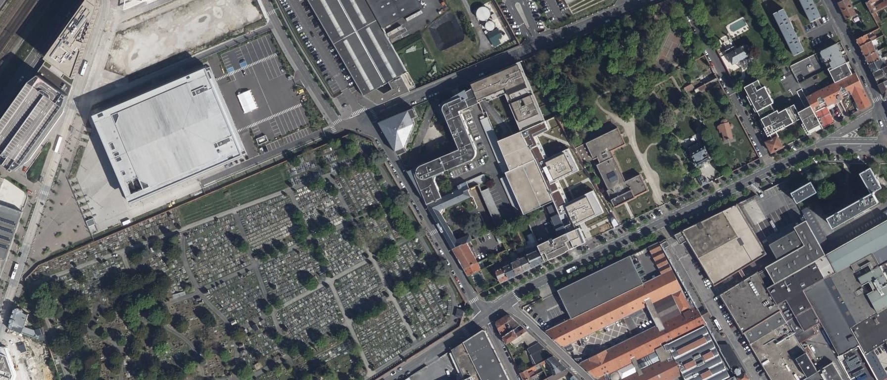 Vue aérienne de MAESTRIS BTS - Campus EDUCTIVE REIMS (51)