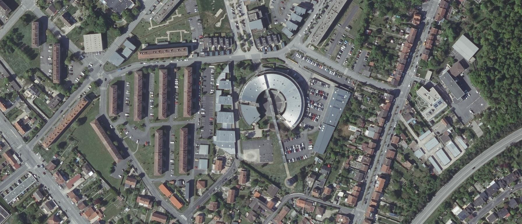 Vue aérienne de CFA interprofessionnel de la Marne