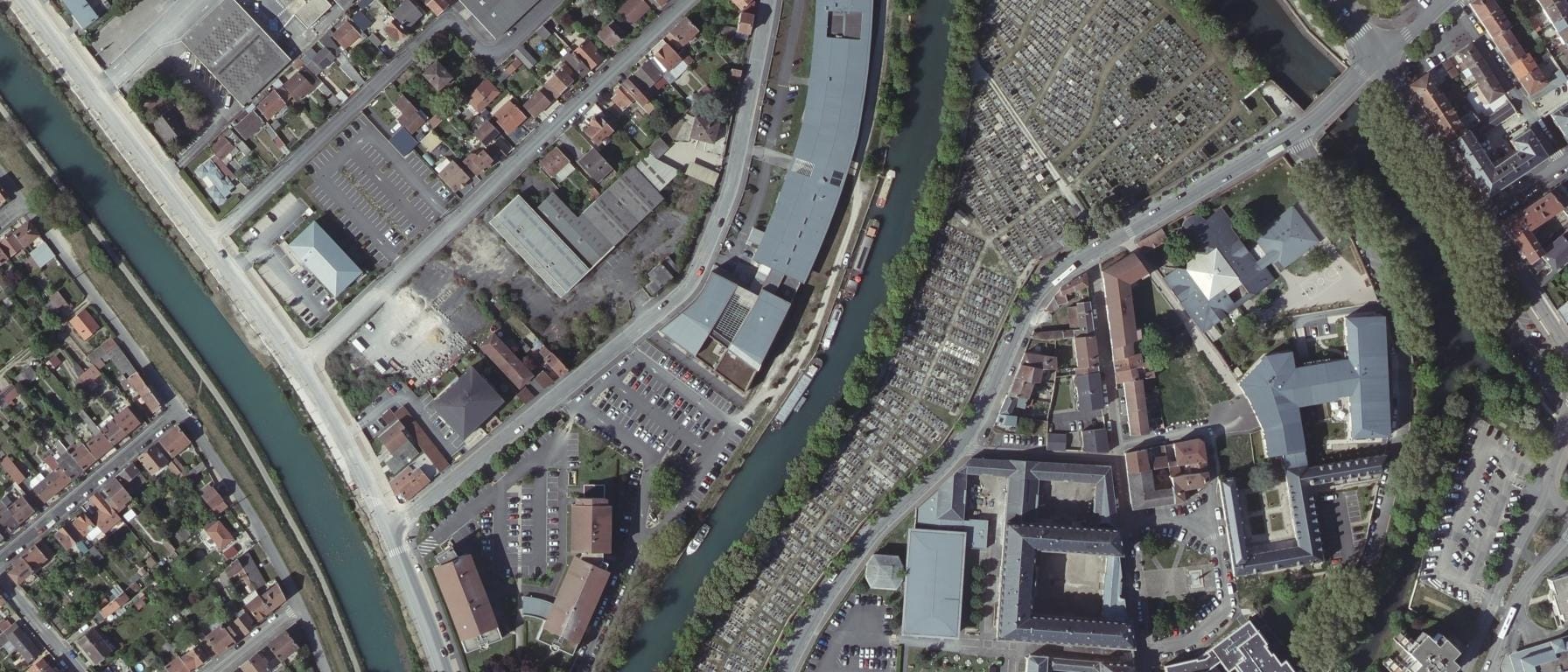 Vue aérienne de I.U.T. Reims-Châlons-Charleville - site de Châlons